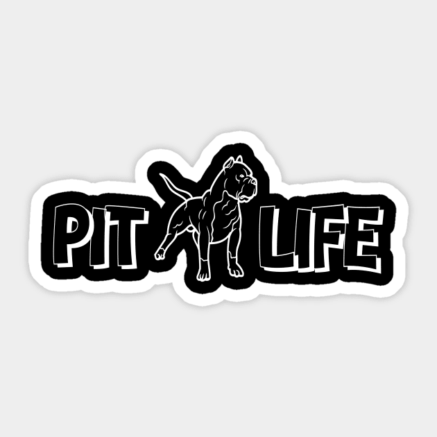 Pitbull Mama Funny Pit Bull Mom Sticker by Galgalarry